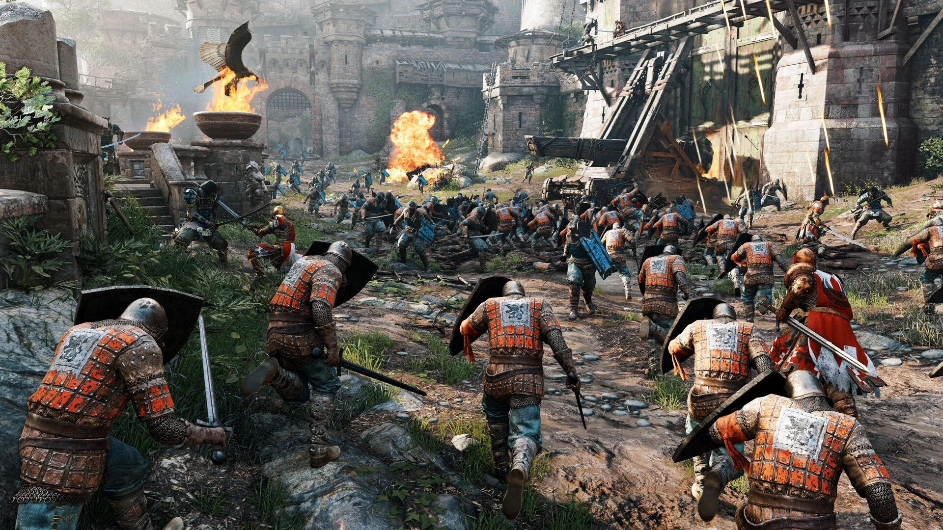 Duels in For Honor are pure mind games — reading your opponent, feinting attacks, and punishing mistakes