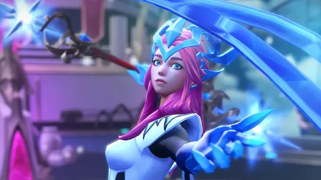 Battlerite promotional artwork showing arena combat