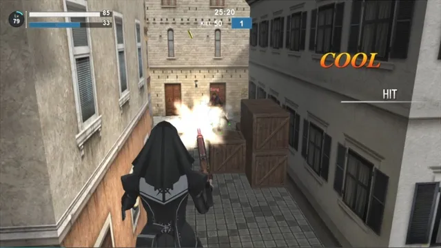 GunZ: The Duel gameplay — K-Style combat with guns and swords in the original third-person action shooter