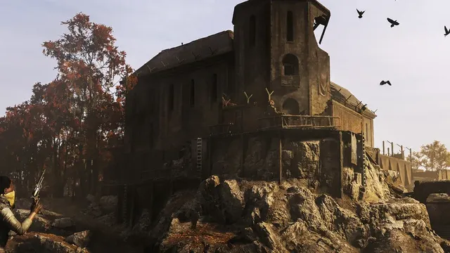 Hunt: Showdown promotional art — hunters stalking through the Louisiana bayou