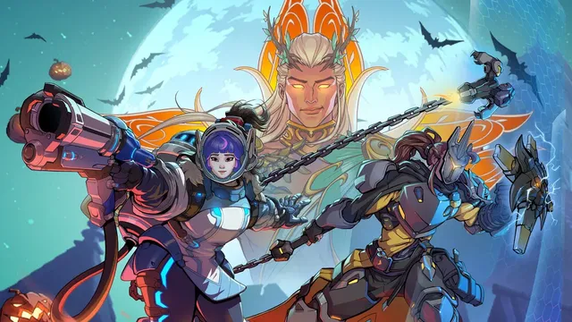 Overwatch 2 promotional art — heroes assembled for battle